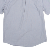 CHAPS Custom Fit Mens Shirt Blue L