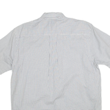 NAUTICA Mens Shirt White Gingham M