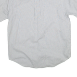 NAUTICA Mens Shirt White Gingham M