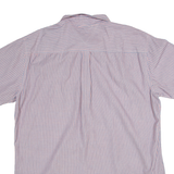 TOMMY HILFIGER Mens Shirt Blue Striped XL