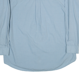 CHAPS Mens Plain Shirt Blue Long Sleeve XL