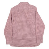 TOMMY HILFIGER Regular Fit Mens Shirt Red Gingham Long Sleeve XL
