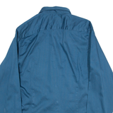 TED BAKER Mens Shirt Blue Polka Dot Long Sleeve M