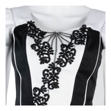 Womens Corset Corset Black V-Neck S