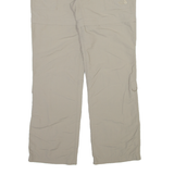 THE NORTH FACE Detachable Legs Womens Trousers Beige Straight Nylon W28 L30