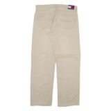 TOMMY HILFIGER Mens Trousers Beige Regular Straight W36 L32