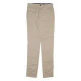 TOMMY HILFIGER Mens Trousers Beige Slim Straight W30 L34