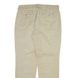 POLO RALPH LAUREN Mens Trousers Cream Regular Straight W36 L32