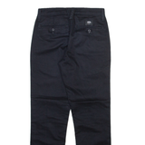 VANS Womens Trousers Black Slim Straight W26 L26