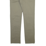 TOMMY HILFIGER Womens Trousers Green Slim Straight W32 L31