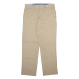 TOMMY HILFIGER Mens Trousers Beige Regular Straight W32 L32