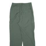 VANS Cargo Womens Trousers Green Relaxed Straight W26 L27