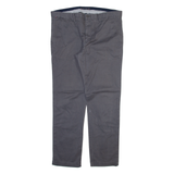 TOMMY HILFIGER Mens Trousers Grey Regular Straight W38 L32