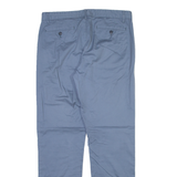 DKNY Mens Trousers Blue Slim Straight W33 L32