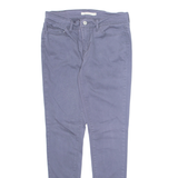 LEVI'S 710 Womens Trousers Purple Regular Skinny W28 L30