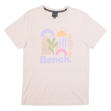 BENCH Womens T-Shirt Pink XS