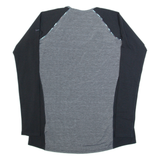 NIKE Dri-Fit Womens T-Shirt Black Long Sleeve XL