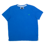 CREW CLOTHING Mens T-Shirt Blue M