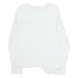 REFORMATION Mens T-Shirt White Long Sleeve S