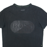 HUGO BOSS Mens T-Shirt Black M