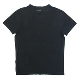 HUGO BOSS Mens T-Shirt Black M