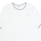 SLAZENGER Mens T-Shirt White 2XL