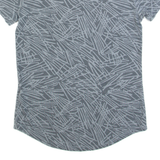 NIKE Womens T-Shirt Grey XS