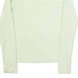 GAP Stretch Womens T-Shirt Green Long Sleeve S