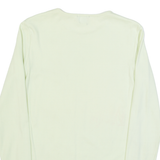 GAP Stretch Womens T-Shirt Green Long Sleeve S