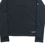 TRESPASS Womens T-Shirt Black Long Sleeve High Neck XXS