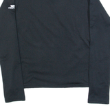TRESPASS Womens T-Shirt Black Long Sleeve High Neck XXS