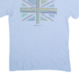 BEN SHERMAN Mens T-Shirt Blue XS
