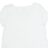 HOLLISTER Mens T-Shirt White V-Neck S