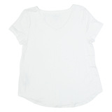 HOLLISTER Mens T-Shirt White V-Neck S
