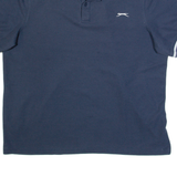 SLAZENGER Mens Polo Shirt Blue 2XL
