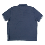 SLAZENGER Mens Polo Shirt Blue 2XL