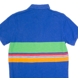 POLO RALPH LAUREN Mens Polo Shirt Blue Striped M
