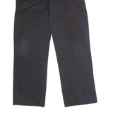 DICKIES Workwear Mens Trousers Black Regular Straight W30 L32
