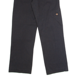 DICKIES Workwear Mens Trousers Black Regular Straight W30 L32