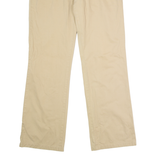 TOMMY HILFIGER Mens Twill Trousers Beige Regular Straight W34 L34