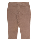 TOMMY HILFIGER Womens Corduroy Trousers Brown Regular Straight W32 L28