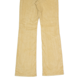 LEVI'S Ribcage Womens Corduroy Trousers Beige Regular Bootcut W24 L31