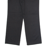 DICKIES 774 Workwear Womens Twill Trousers Black Classic Straight W34 L28