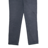 DICKIES Workwear Womens Twill Trousers Blue Regular Straight W34 L28