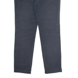 DICKIES Workwear Womens Twill Trousers Blue Regular Straight W34 L28