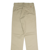DICKIES 874 Workwear Mens Twill Trousers Beige Classic Straight W32 L38