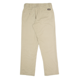 DICKIES Flex Workwear Mens Trousers Beige Slim Tapered W32 L30