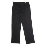 DICKIES Workwear Mens Trousers Black Regular Straight W32 L32