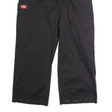 DICKIES Workwear Womens Trousers Black Regular Straight W32 L26