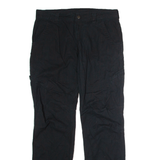 DICKIES Workwear Mens Trousers Black Regular Straight W32 L32